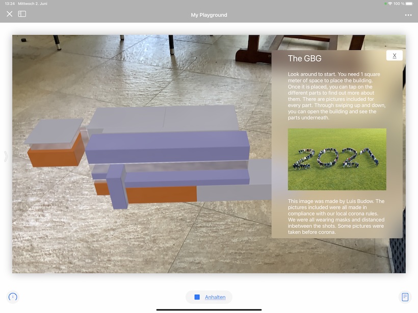 Screenshot from the 2021 project